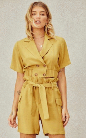TRANSPASS BLOUSE WITH 4 BUTTONS