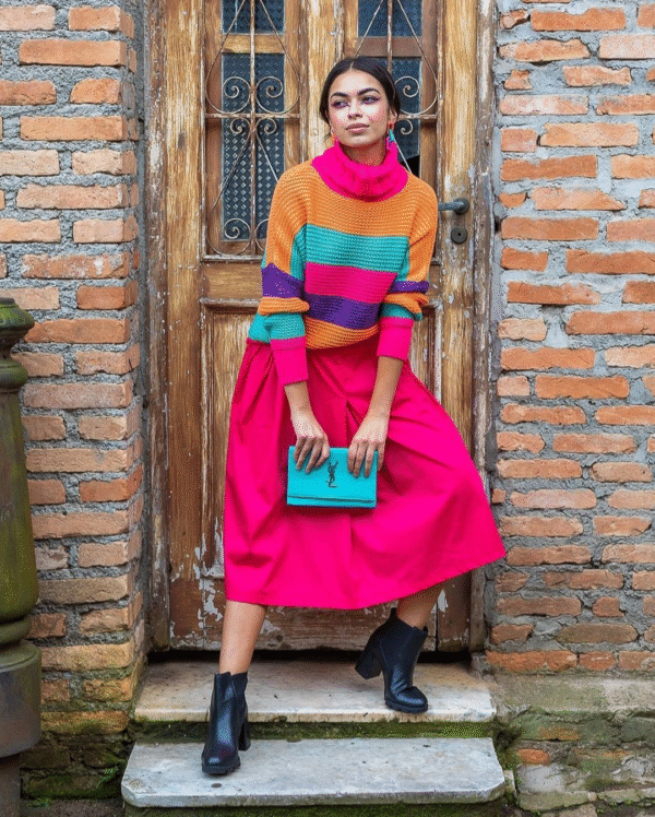 MIDI SKIRT